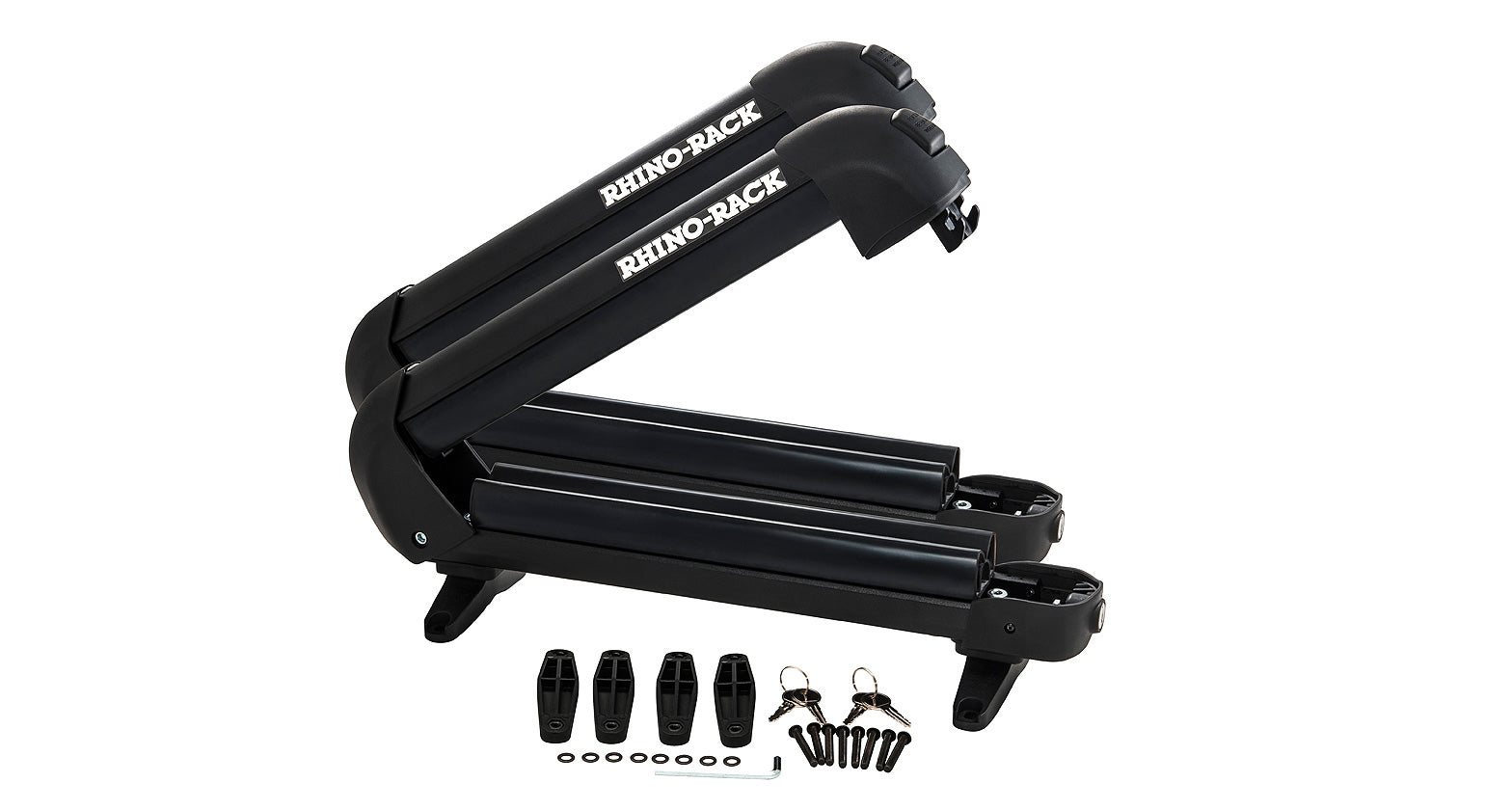 Rhino Rack Ski and Snowboard Carrier - 3 skis or 2 snowboards