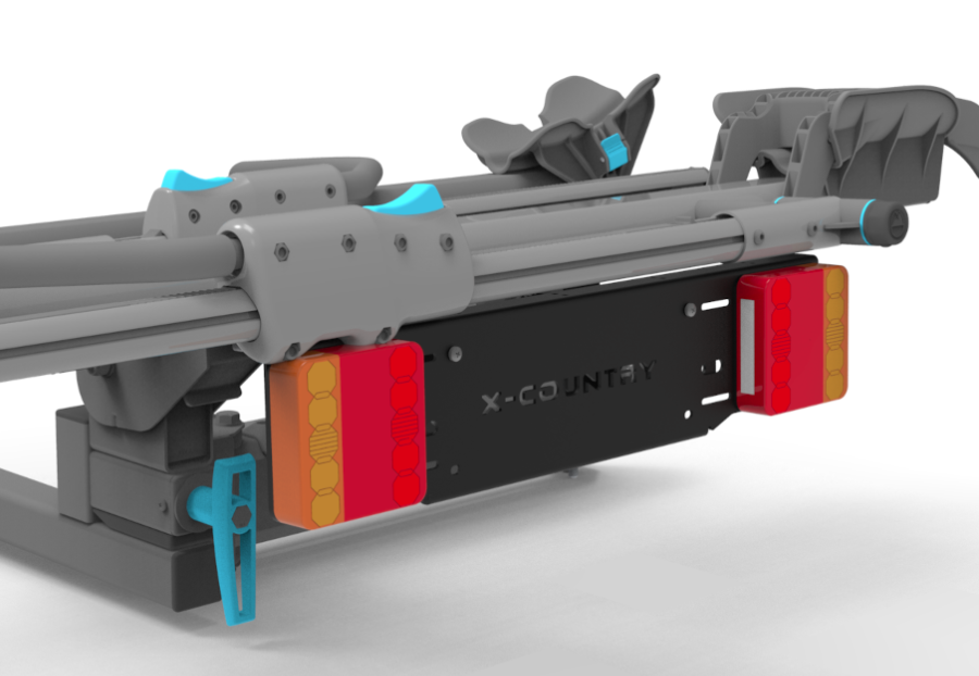 X-Country LED Licence Plate Holder