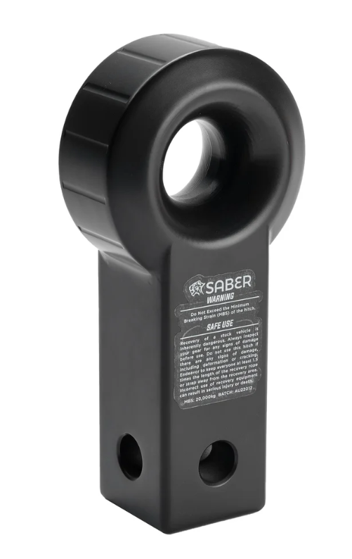 Saber Offroad Recovery Rear Hitch Aluminum