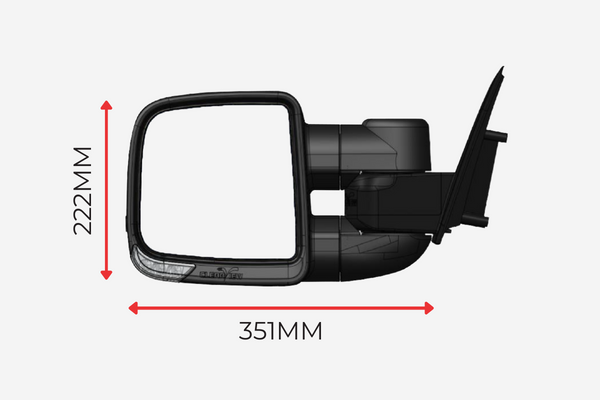 Clearview Compact Towing Mirrors