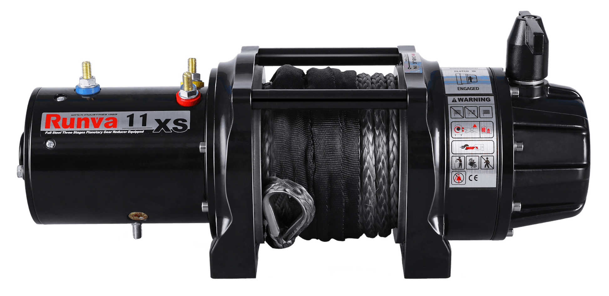Runva 11XS PREMIUM 12V with Synthetic Rope