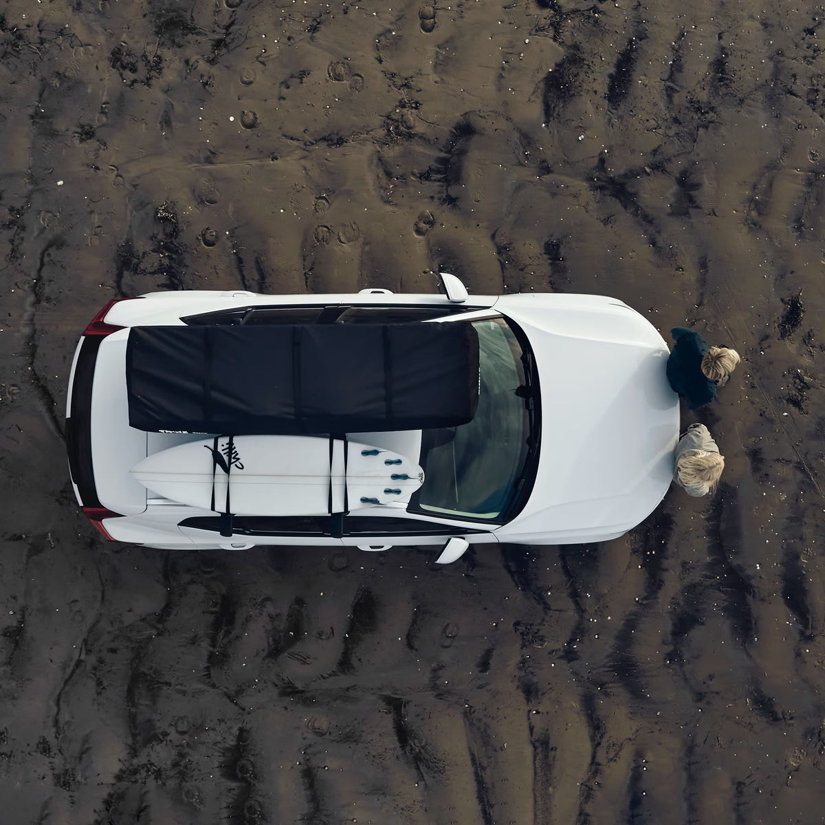 Thule Foothill 2-person roof top tent agave green