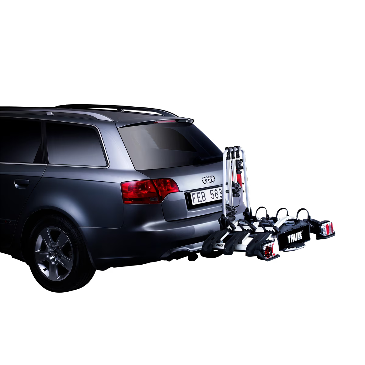 Thule EuroWay G2 3-bike platform towbar bike rack