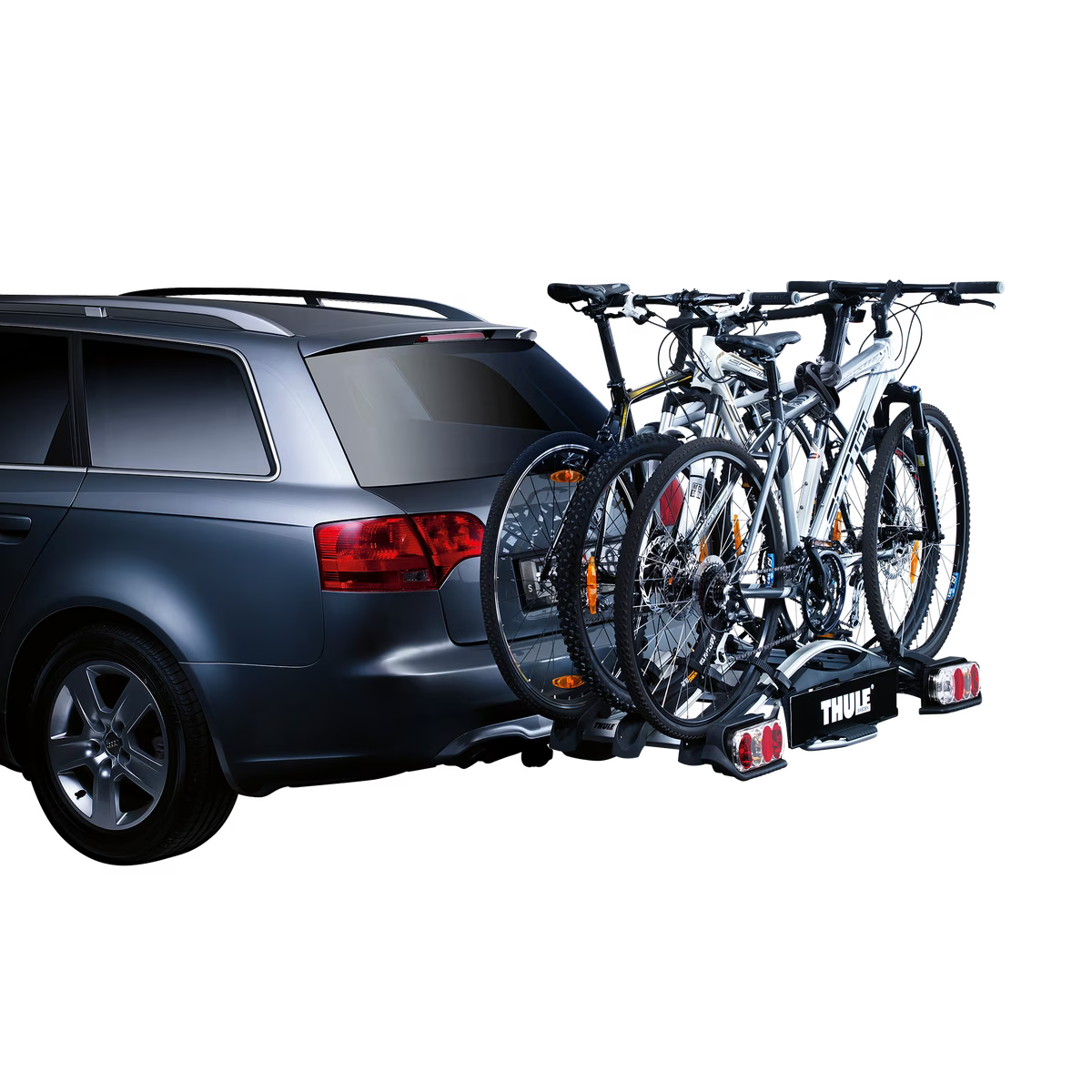 Thule EuroWay G2 3-bike platform towbar bike rack