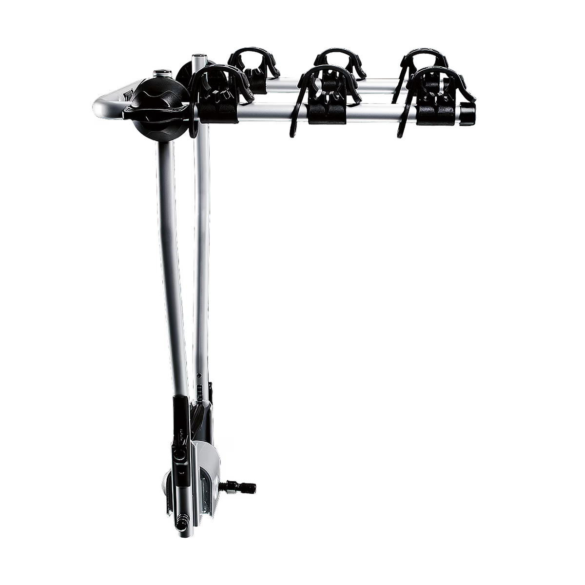Thule HangOn 3-bike hanging towbar bike rack silver