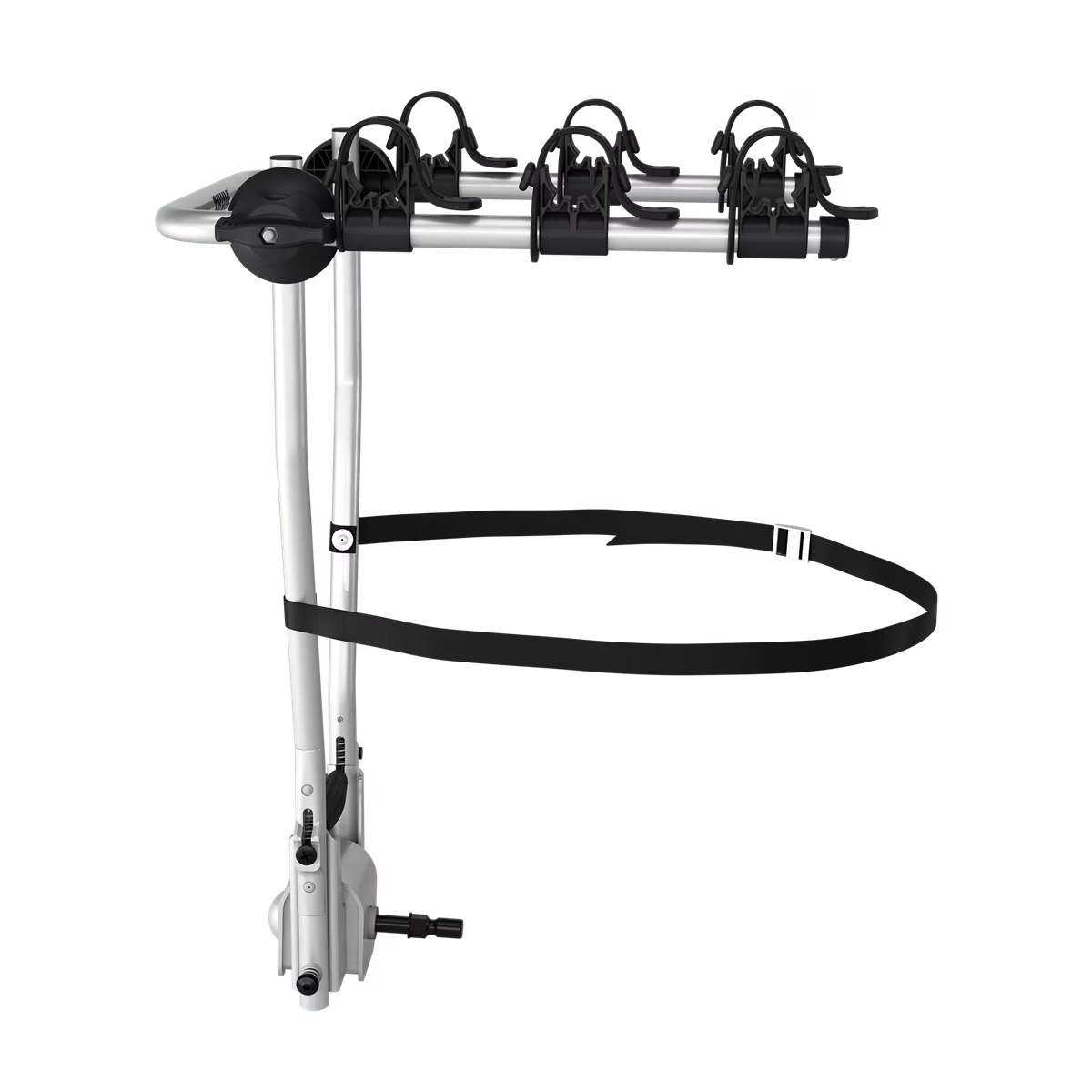 Thule HangOn 3-bike hanging towbar bike rack tiltable silver