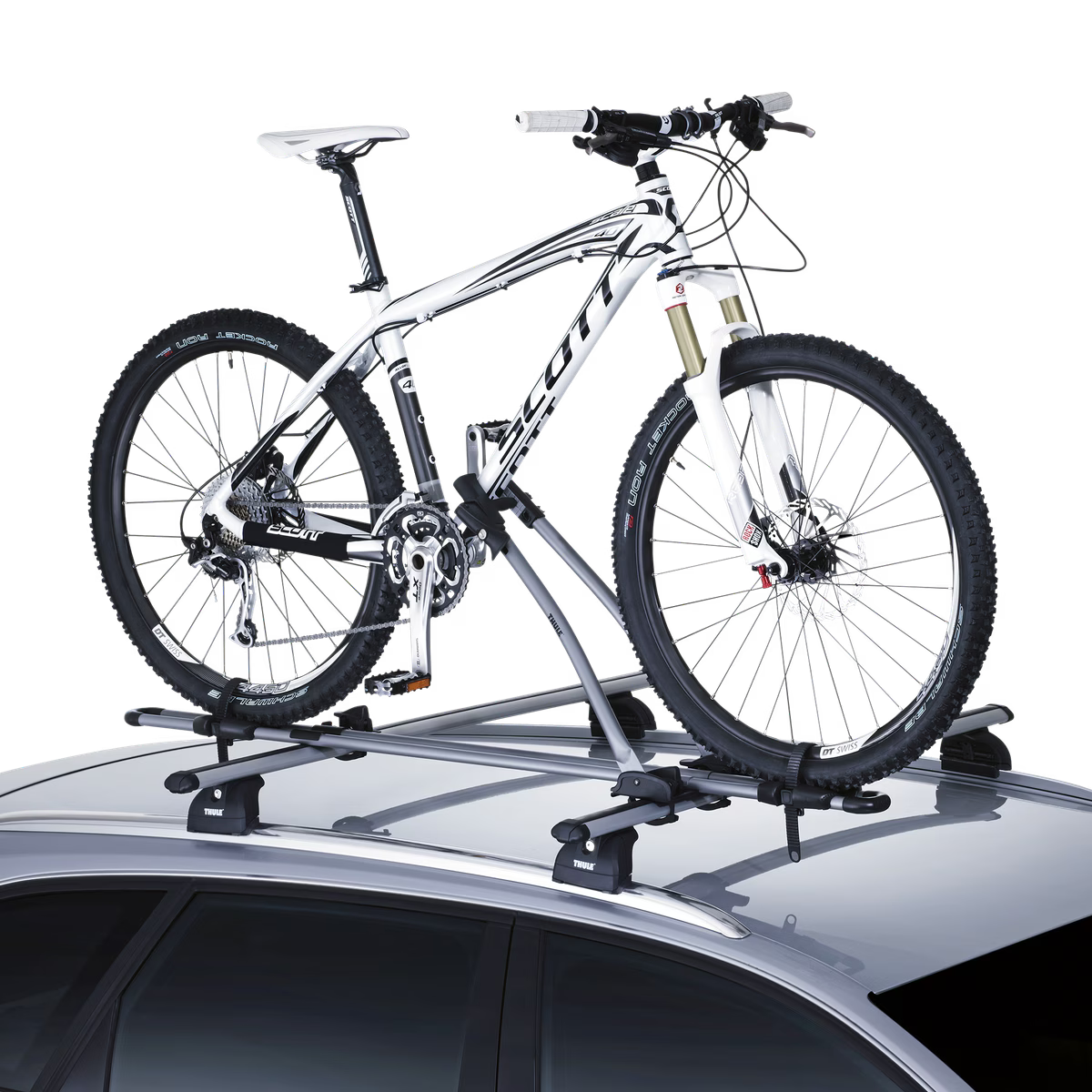 Thule FreeRide roof top bike rack aluminium