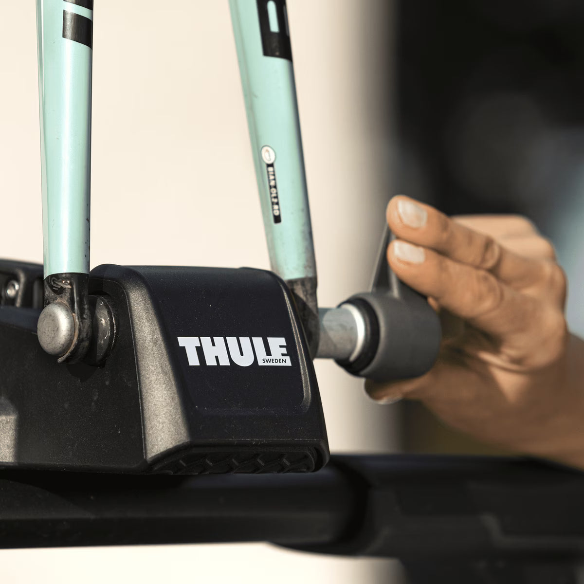 Thule FastRide roof bike rack fork mount black