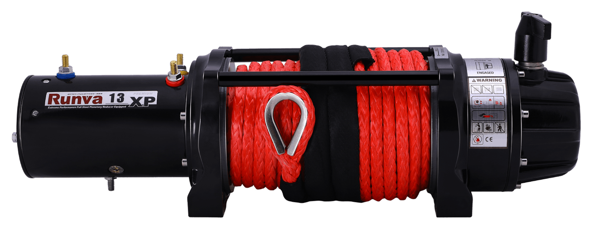 Runva 13XP PREMIUM 12V with Synthetic Rope