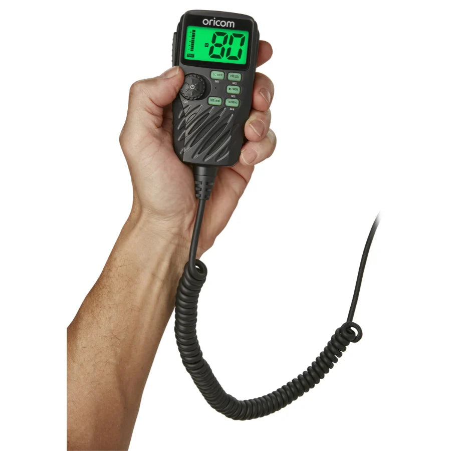Oricom UHF390R 5 Watt UHF CB Radio with Controller Speaker Microphone