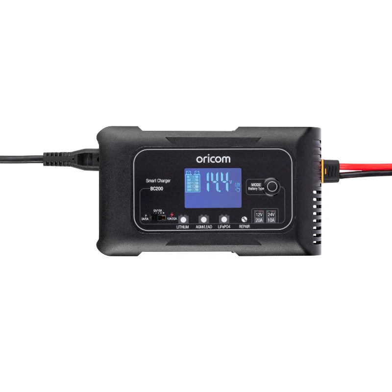Oricom BC200 20Amp Battery Charger and Maintainer