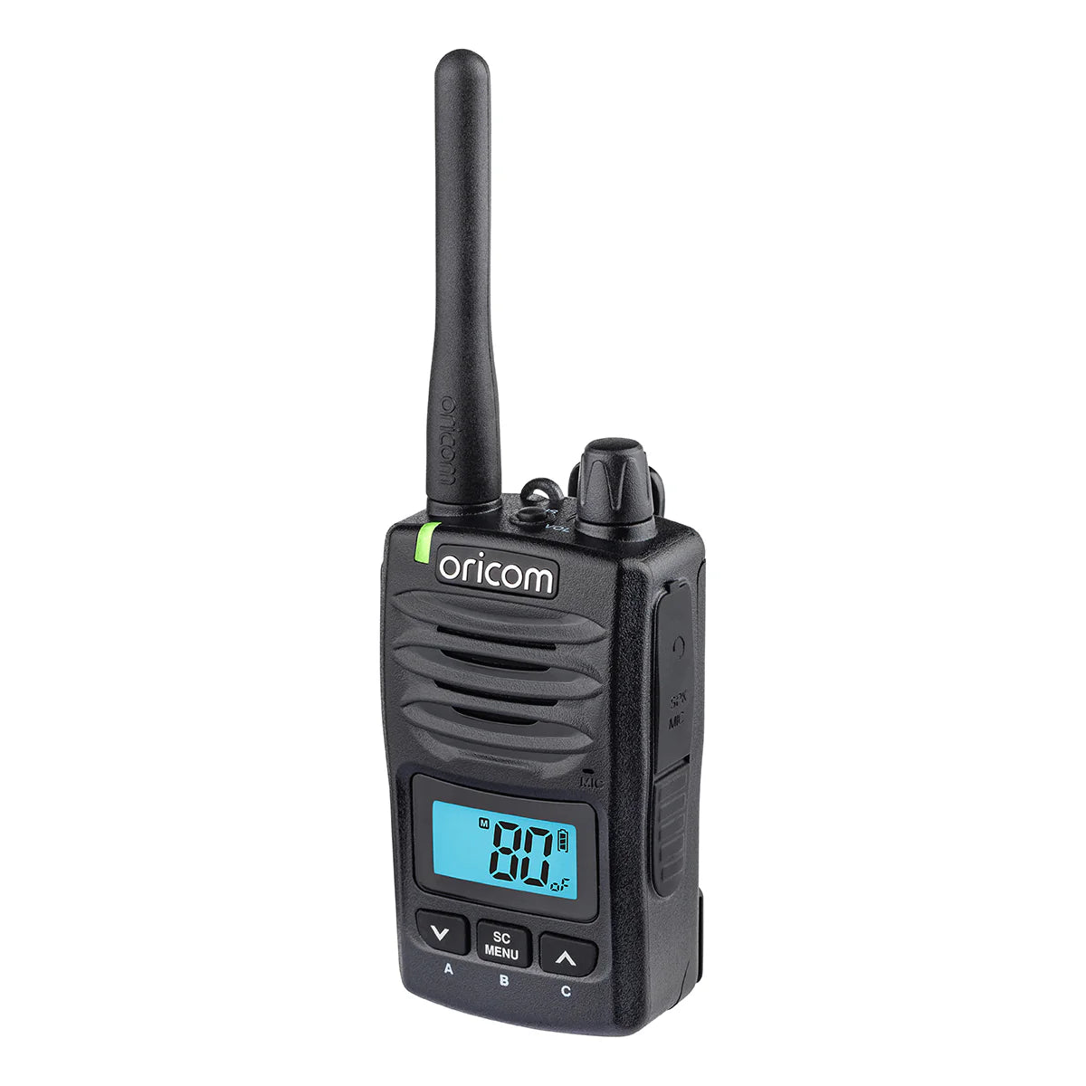 Oricom DTX600 Waterproof IP67 5 Watt Handheld UHF CB Radio (Black)