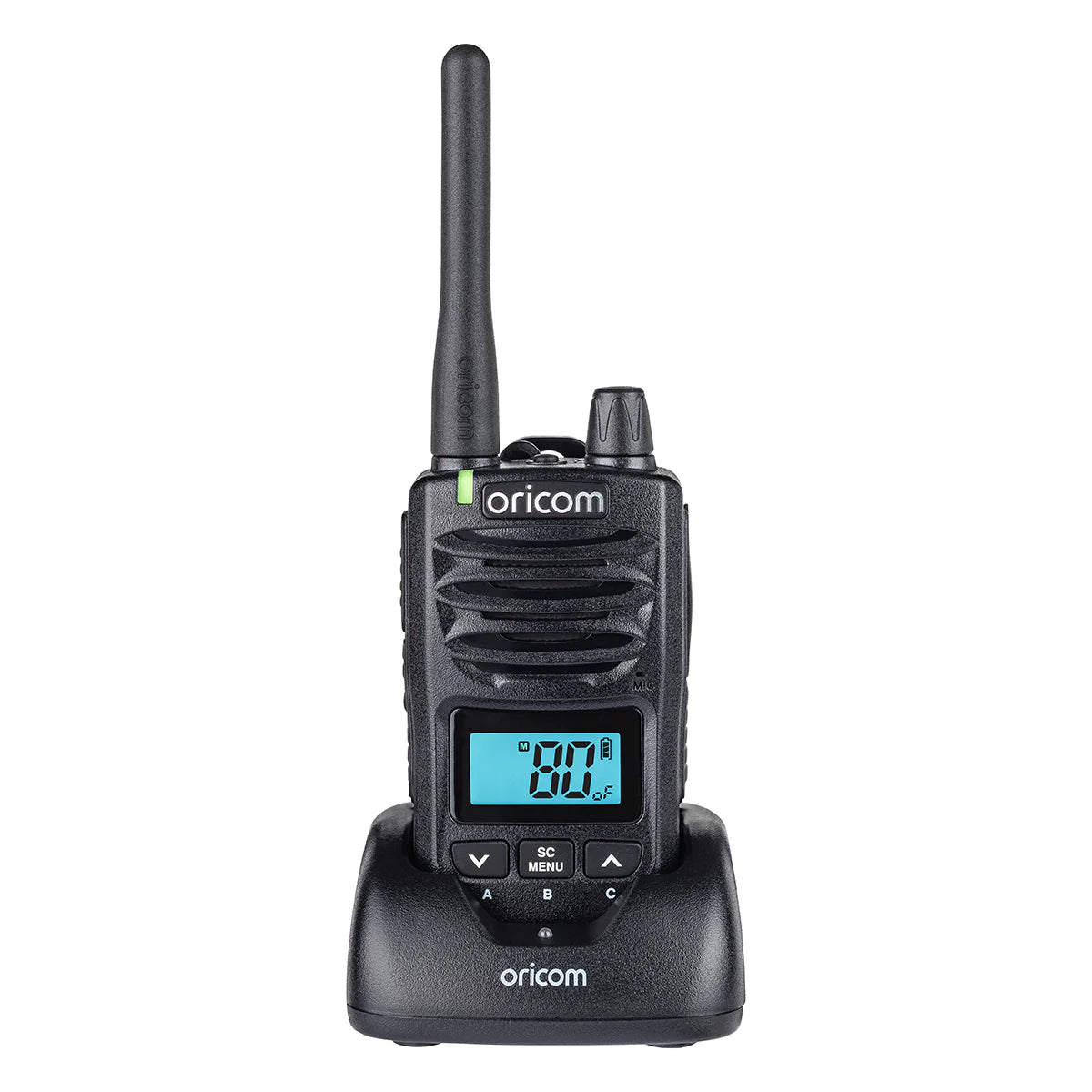 Oricom DTX600 Waterproof IP67 5 Watt Handheld UHF CB Radio (Black)