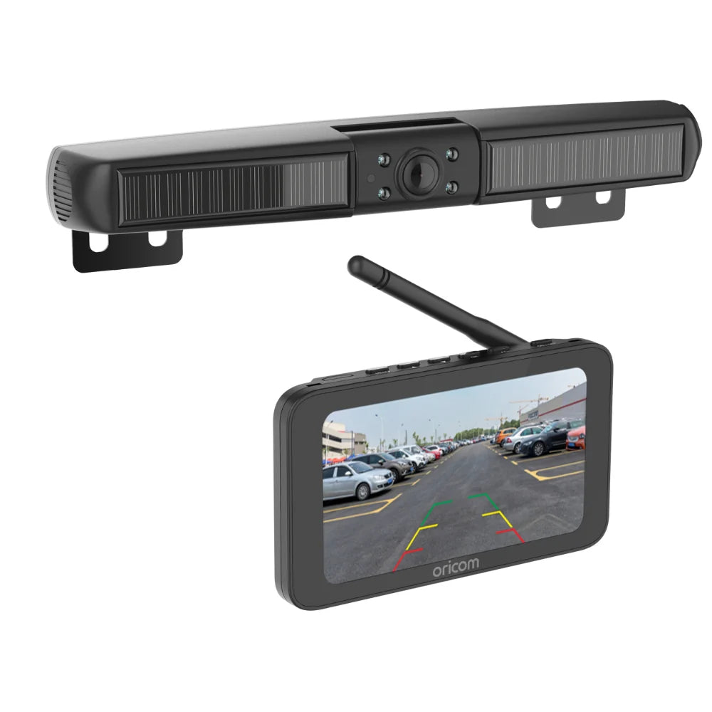 Oricom WRCSP Wireless Solar Reversing Camera with 5" Display