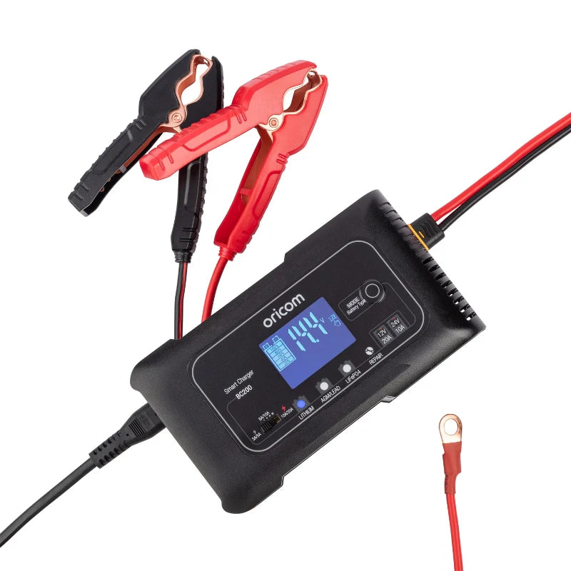 Oricom BC200 20Amp Battery Charger and Maintainer