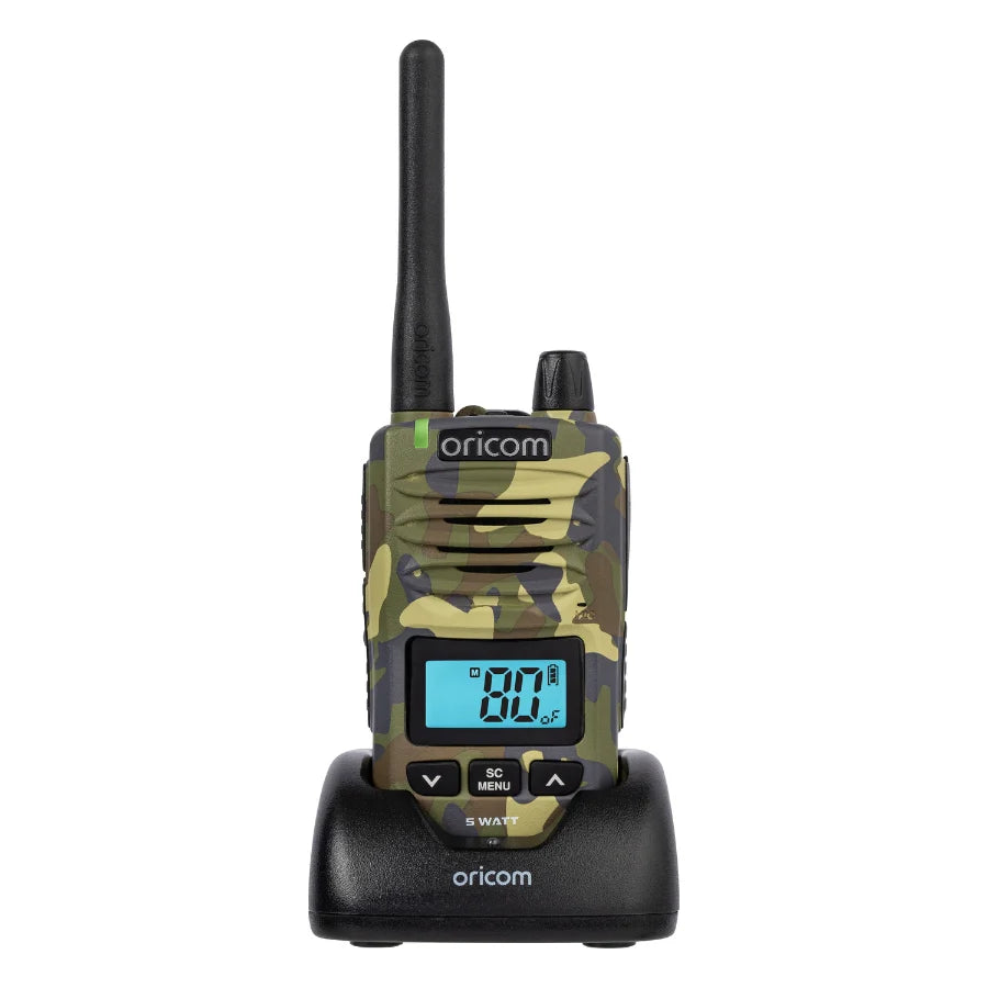 Oricom DTX600WA Walkabout IP67 5 Watt Handheld UHF CB Radio