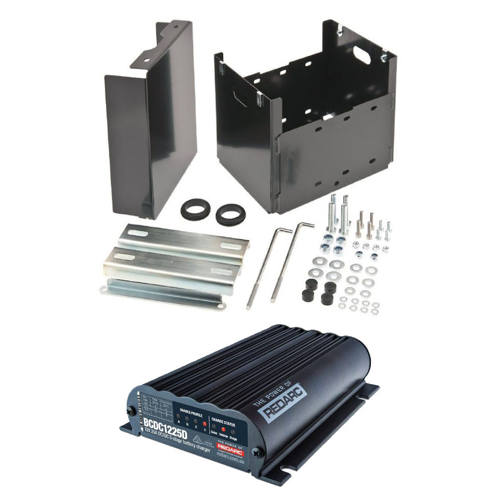 ARB Auxiliary Battery System 10" Battery Box with BCDC1225D