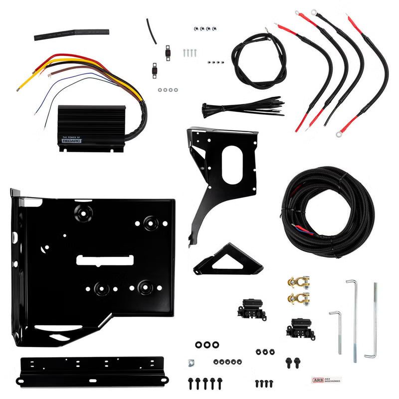 ARB Auxiliary Battery Kit with BCDC1225D - Toyota LandCruiser 300 Series