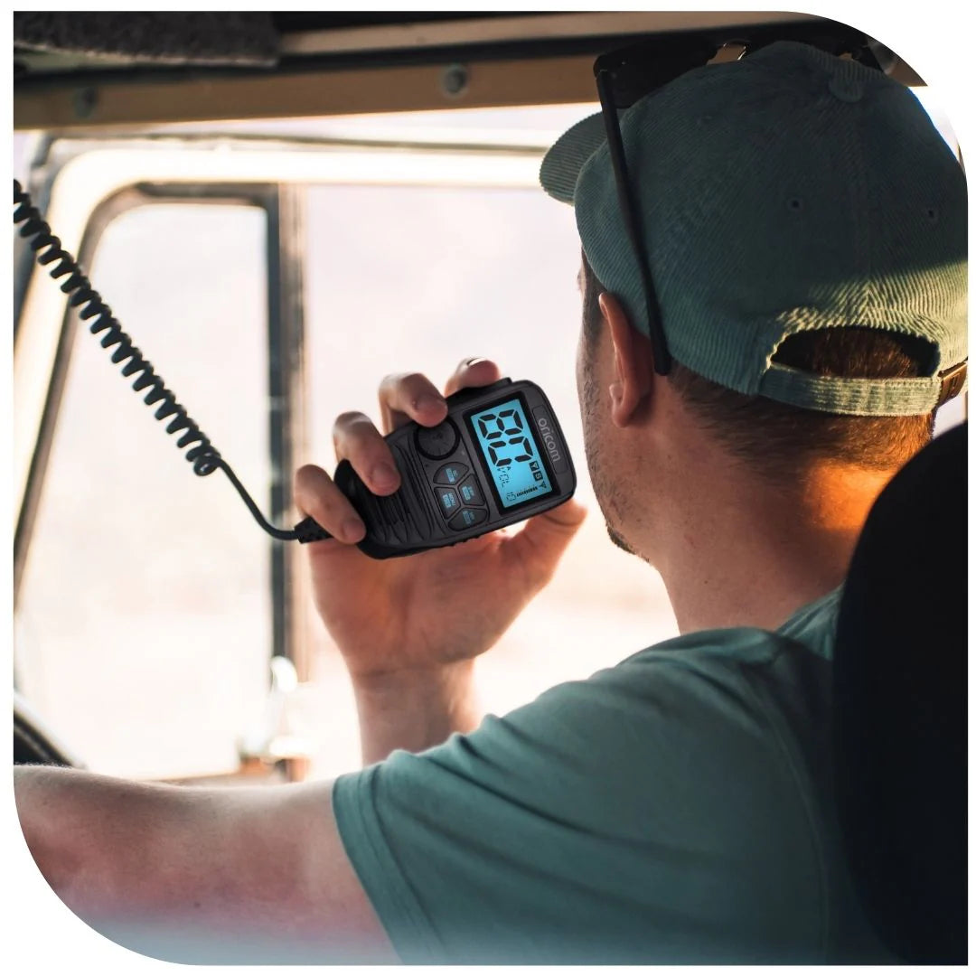 Oricom DTX4200XDV Dual Receive UHF CB Radio with 12/24 Dual Voltage