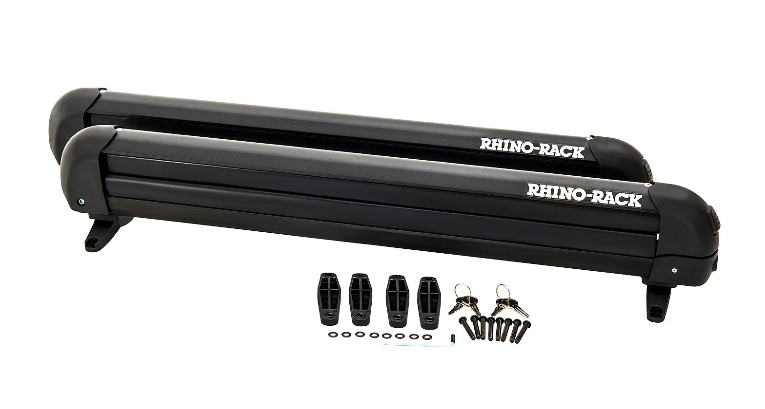 Rhino Rack Ski and Snowboard Carrier - 4 Skis or 2 Snowboards
