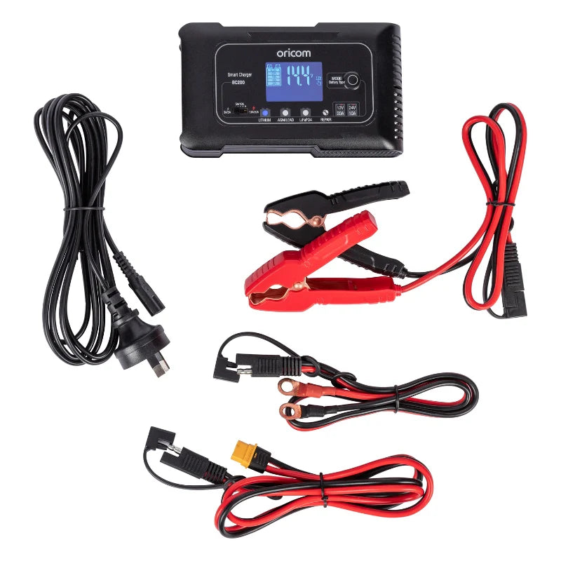 Oricom BC200 20Amp Battery Charger and Maintainer