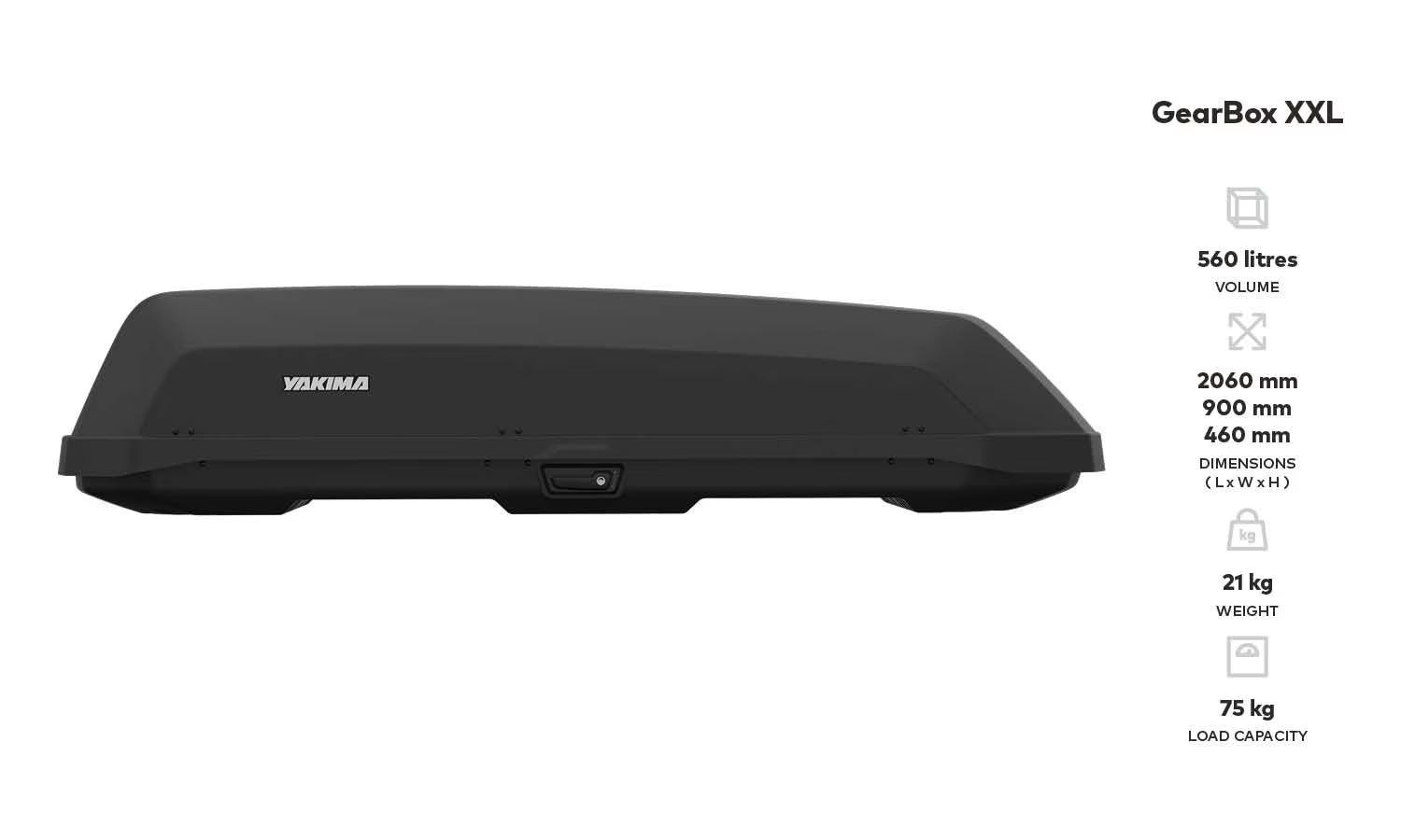 Yakima GearBox Cargo Box