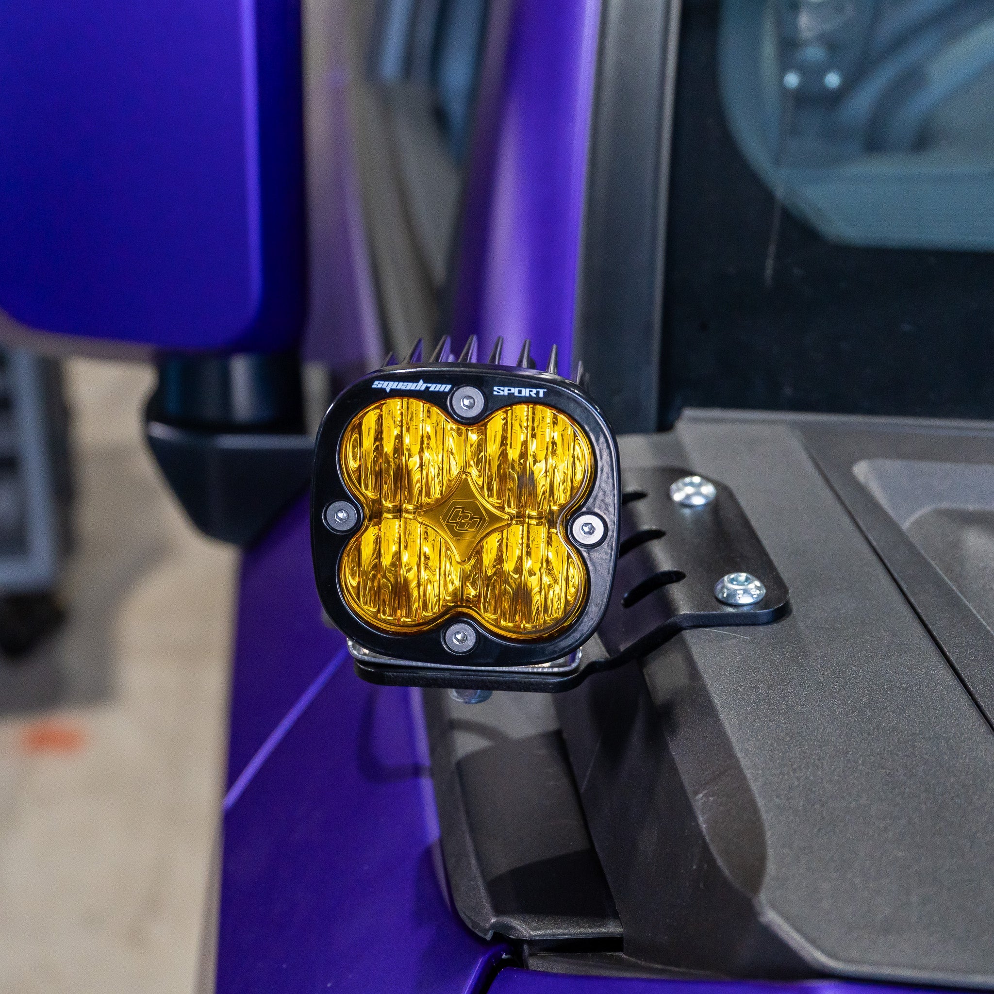 Pirate Camp Co. Bonnet Aerial or Ditch light Mount | Toyota Prado 250