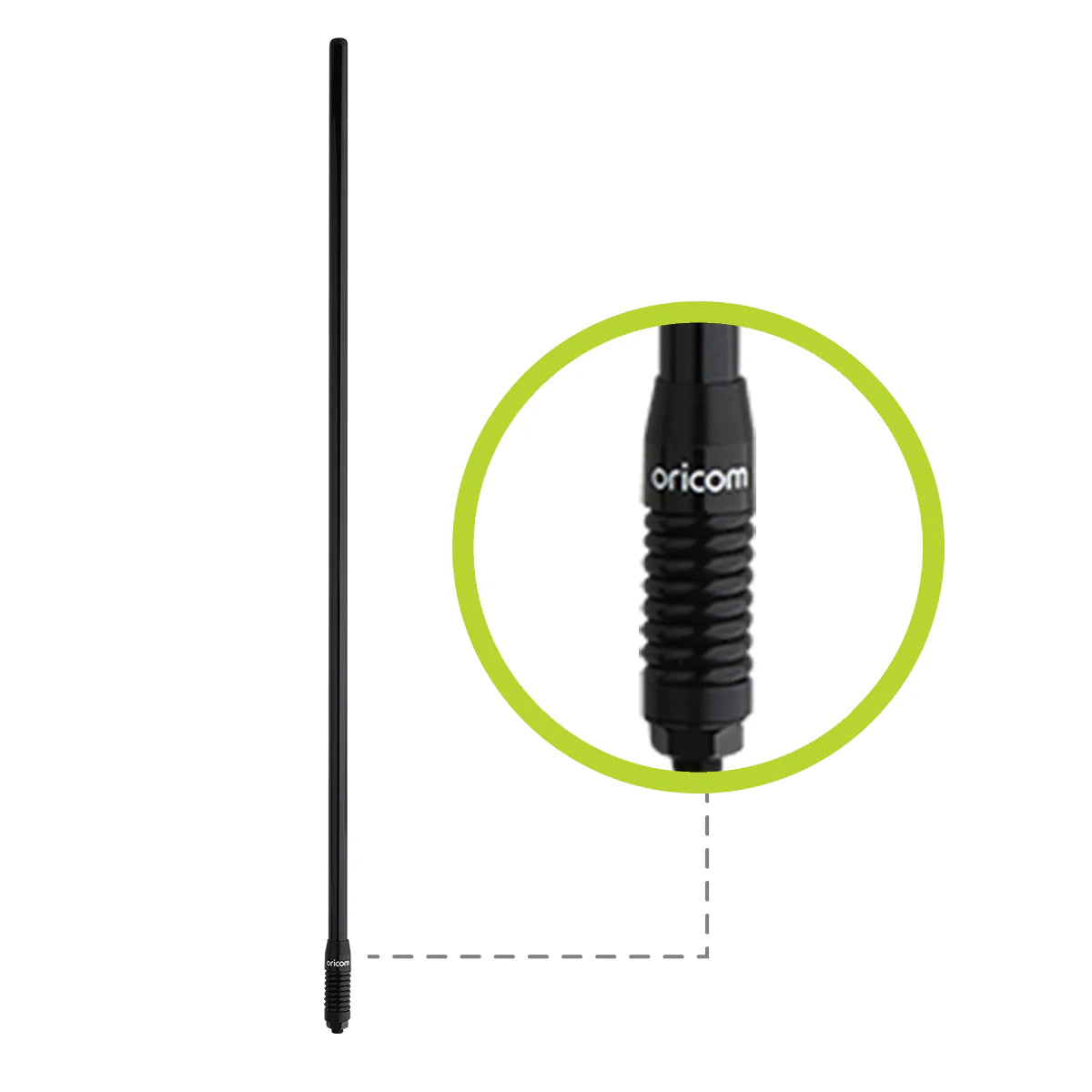 Oricom ANU300 4.5dBi UHF CB Antenna
