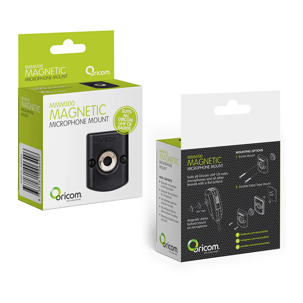 Oricom MMM100 Magnetic Microphone Mounting Bracket