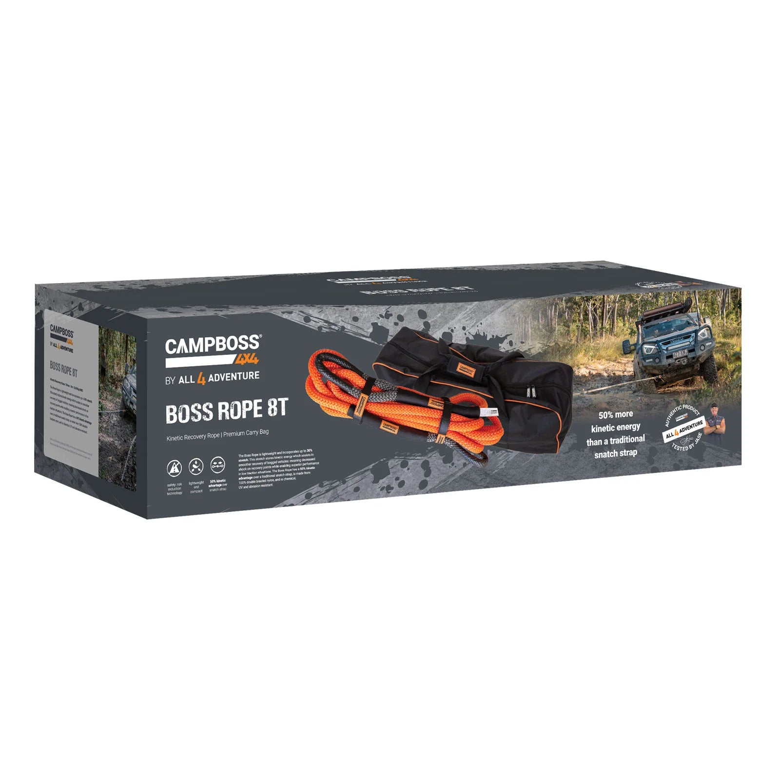 Campboss 4x4 Boss Rope 8T
