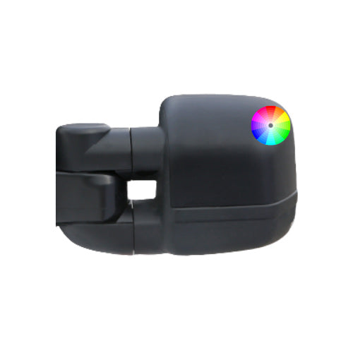 CLEARVIEW Compact Towing Mirrors - Next Gen Ford Ranger/Everest MY26 (16/11/2025-Current) Electric, Indicators, Heat, Camera, Blind Spot Monitoring, Outside Air Temperature Sensor,  Puddle Lamp,  Power-Fold