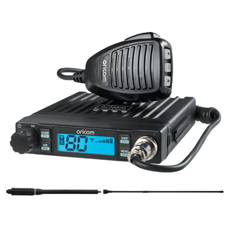 Oricom DTX4000VP1150 Dual Receive UHF CB Radio Value Pack