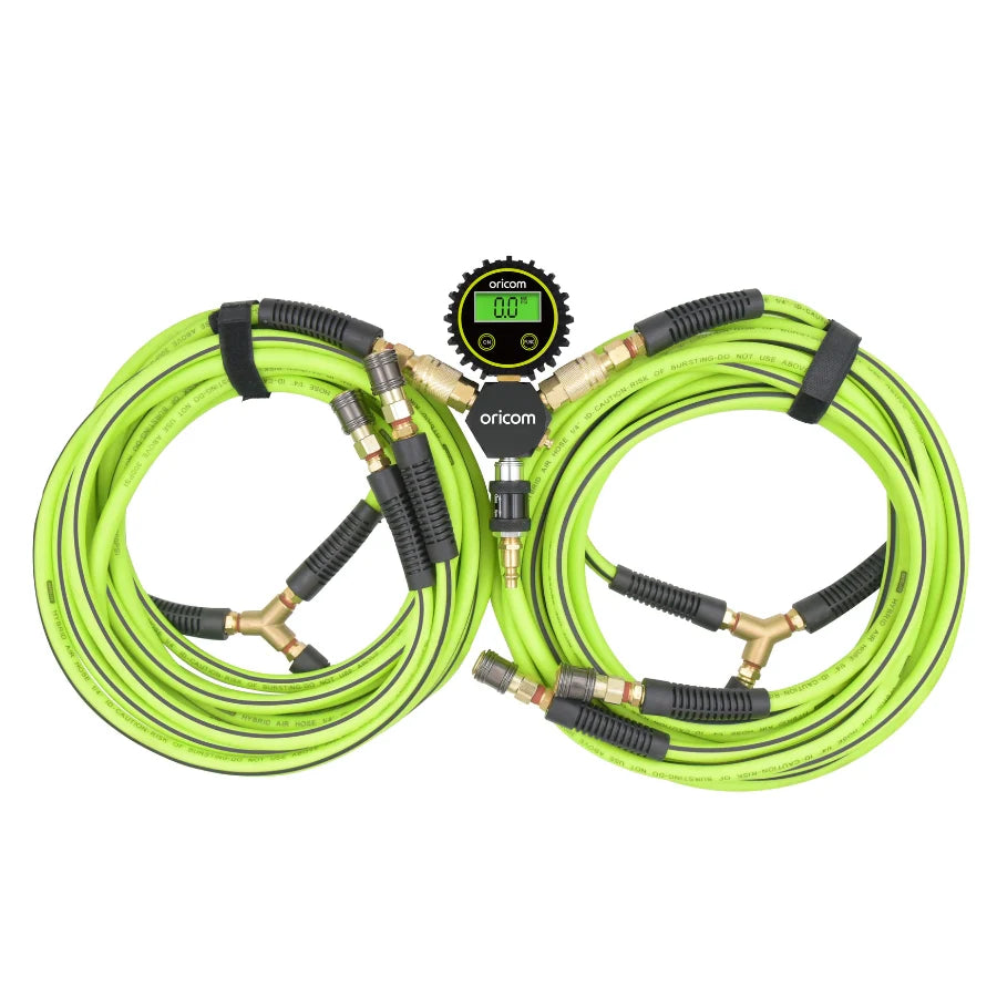 Oricom MTDI4 Quad Tyre Inflator/Deflator Kit