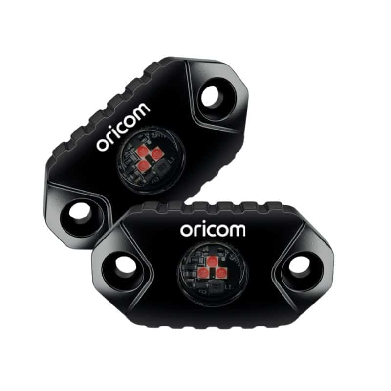 Oricom RKL1A-2 Twin Pack Amber Rock Lights