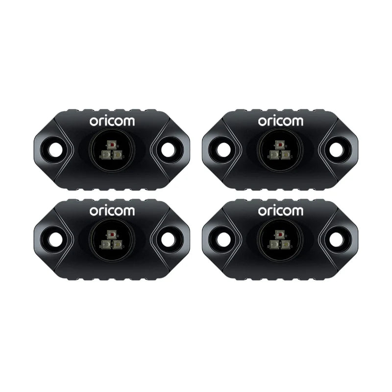 Oricom RKLBT4RGB LED Rock Light 4 Pack (RGB)