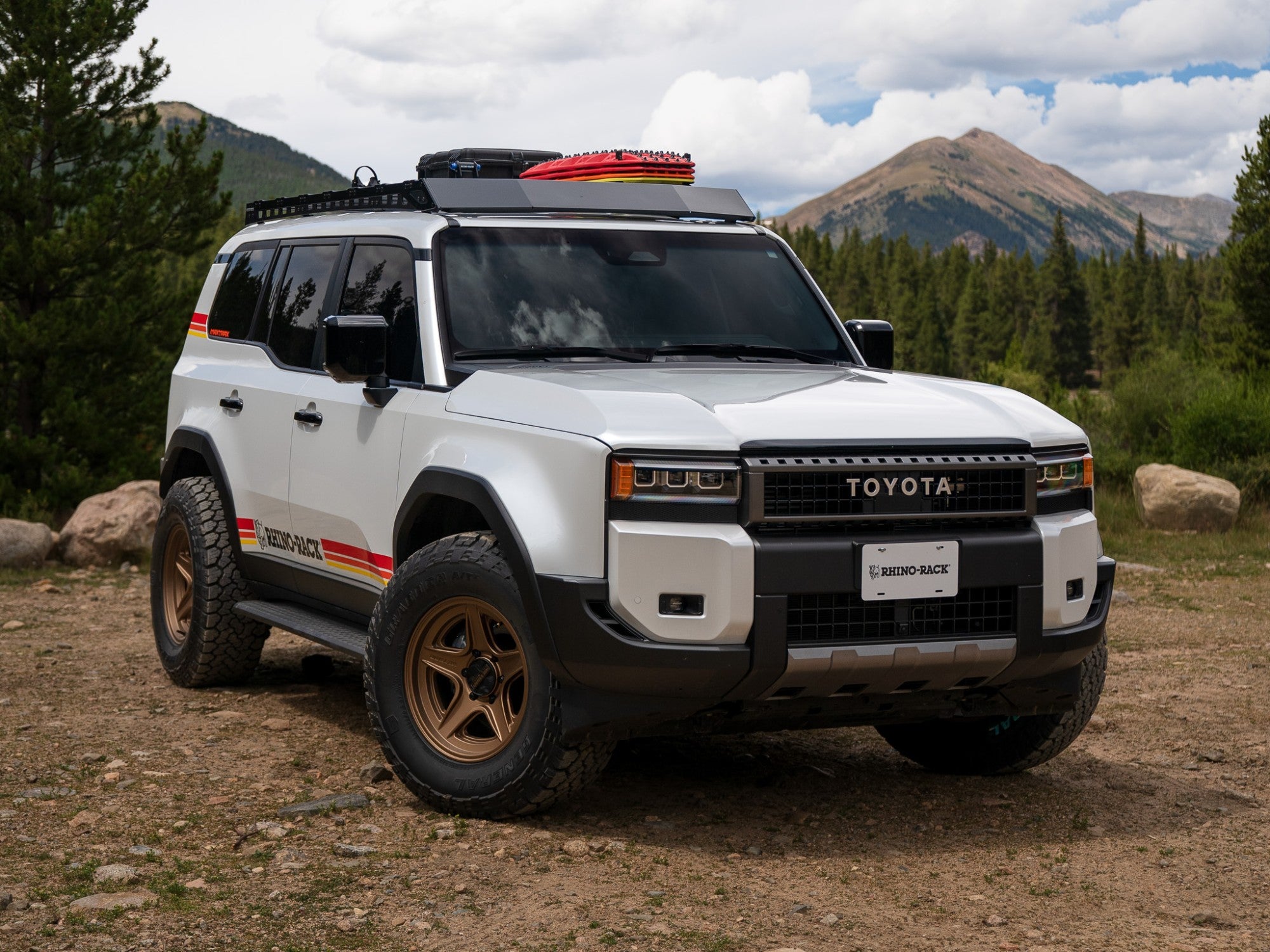 Rhino Rack Toyota Land Cruiser 250/Lexus GX550 Reconn Platform With RDB120