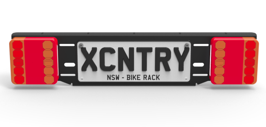 X-Country LED Licence Plate Holder