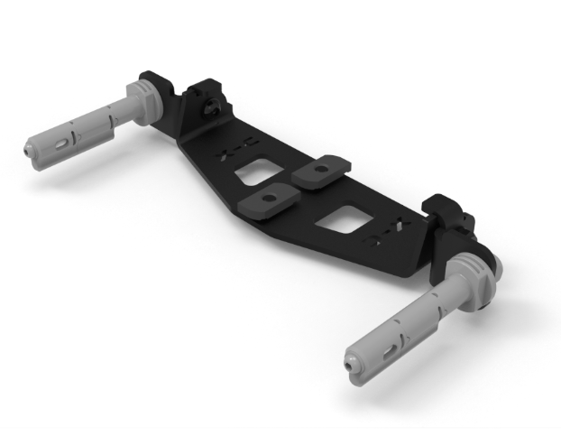 X-Country XC316 - FOLDING FLUSH MOUNT MAXTRAX BRACKET KIT