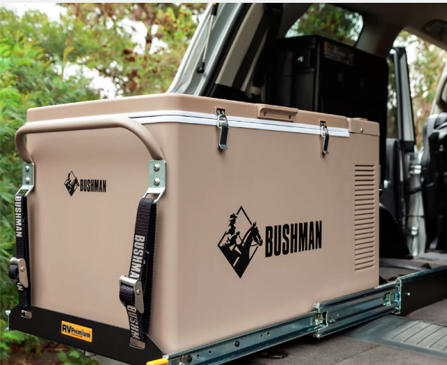 Bushman HD Fridge Slide Front Opening with Travel Lock