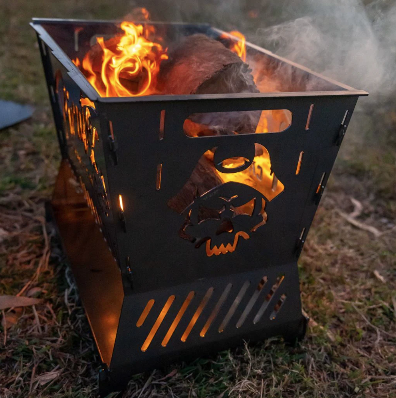 Pirate Camp Co. The Ultimate Collapsible BBQ Fire Pit