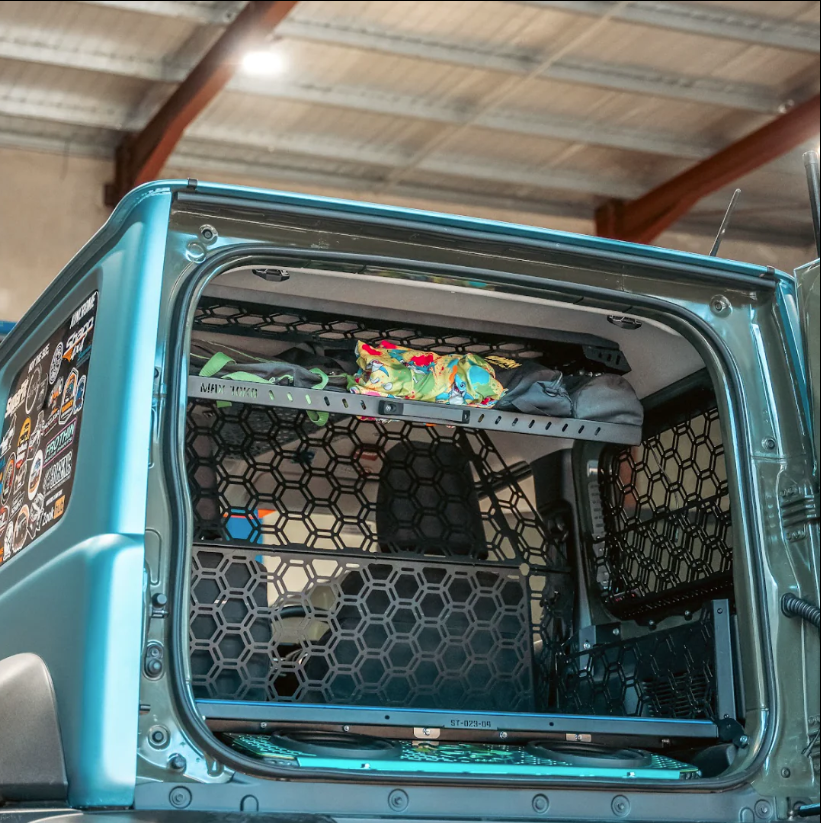 Pirate Camp Co. Drop Down Rear Roof Parcel Shelf | Suzuki Jimny JB74