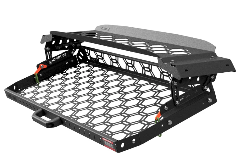 Pirate Camp Co. Drop Down Rear Roof Parcel Shelf | Toyota Prado 150