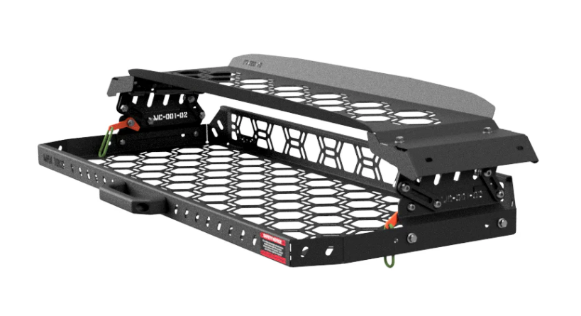 Pirate Camp Co. Drop Down Rear Roof Parcel Shelf | Toyota Prado 150