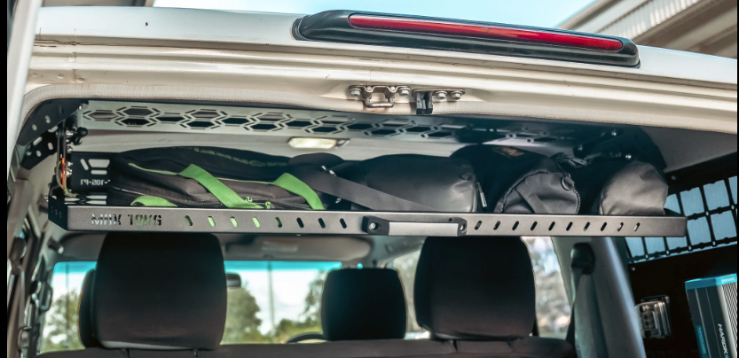 Pirate Camp Co. Drop Down Rear Roof Parcel Shelf | Toyota Landcruiser LC76