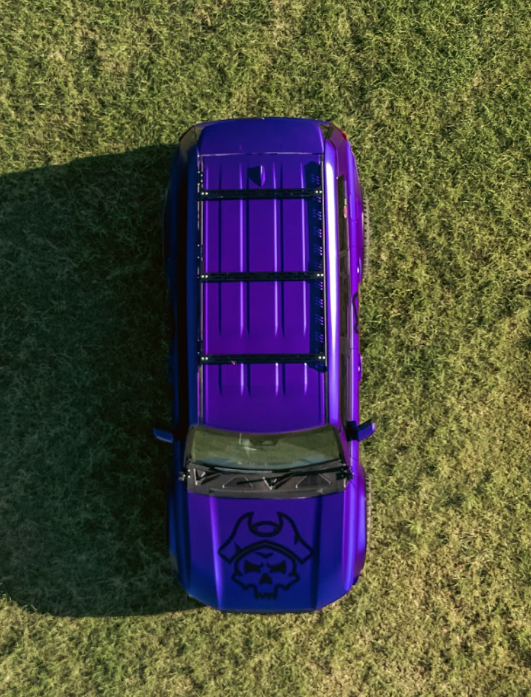 Pirate Camp Co. Low Profile Roof Top Tent Mount | Toyota Prado 250