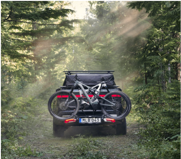 Thule Epos 2-bike platform towbar bike rack foldable