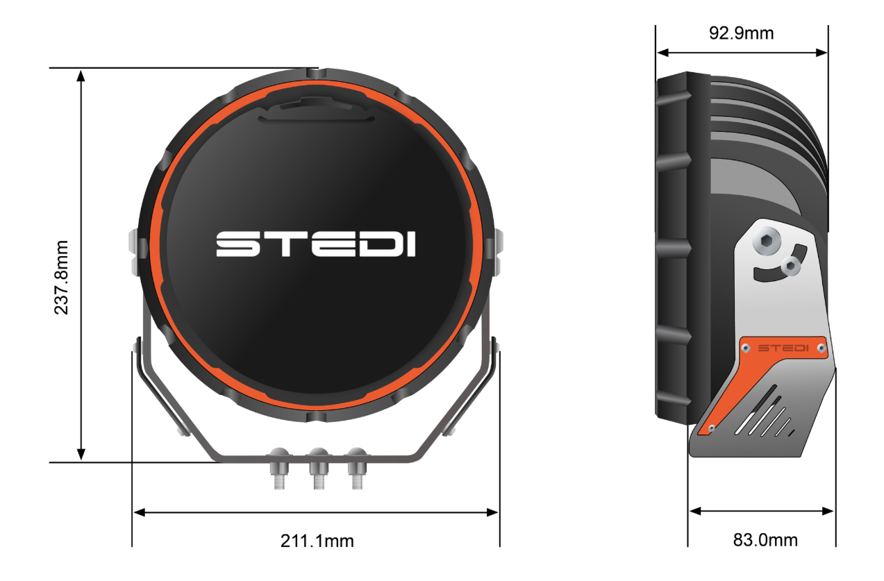 Stedi Type-X™ Sport Plus 8.5"
