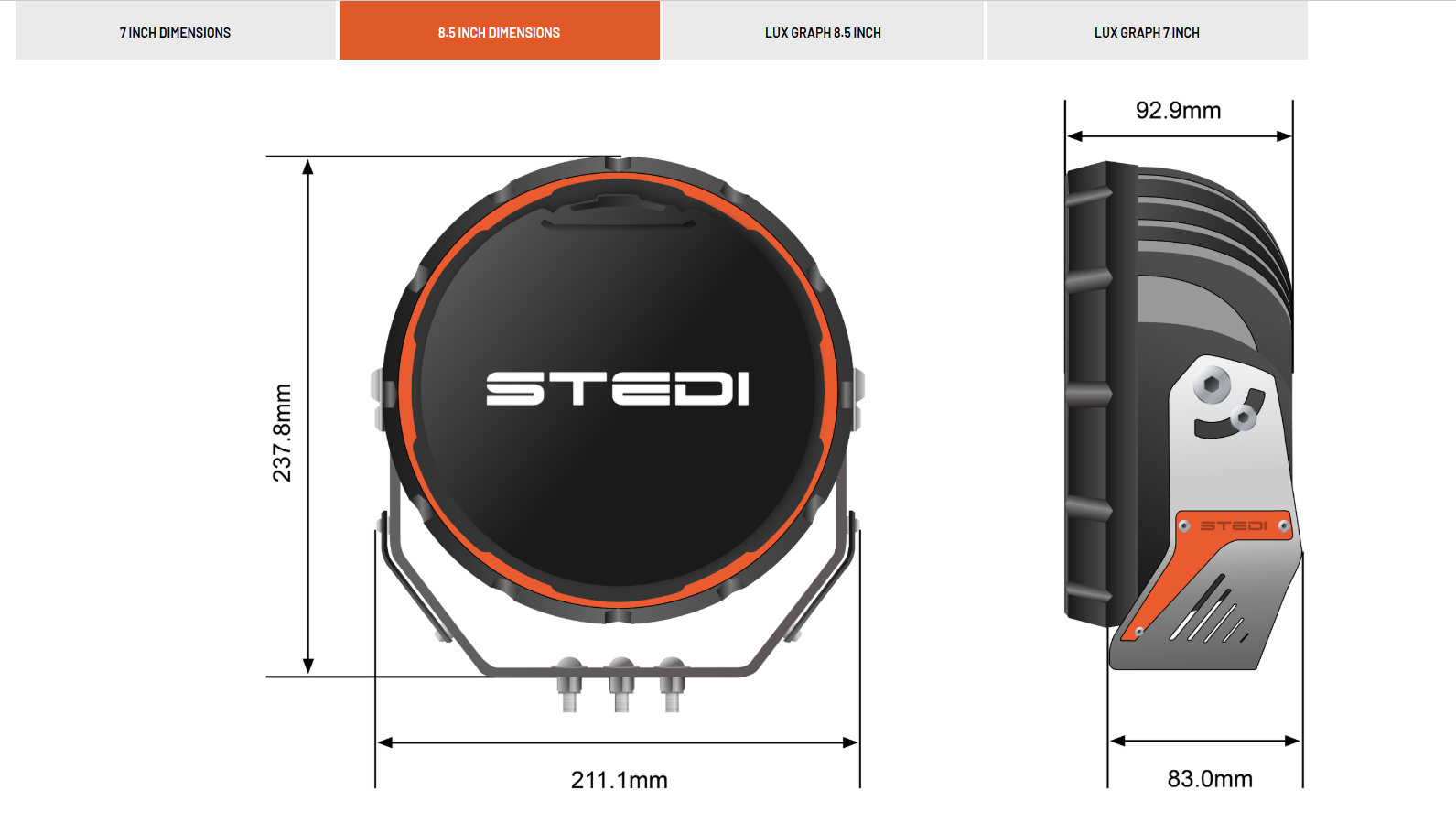 Stedi Type-X™ Sport Plus Black Rally Spec