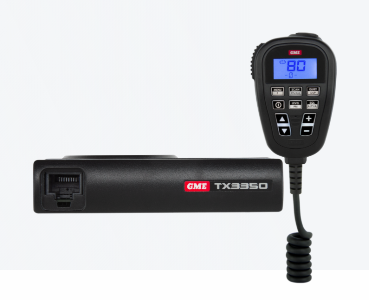 GME TX3350UVP 5 Watt Super Compact UHF CB Radio - Value Pack