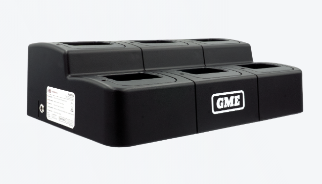 GME BCM003 Compact 6-Bay Multi Charger to suit CP Series & TX6600S
